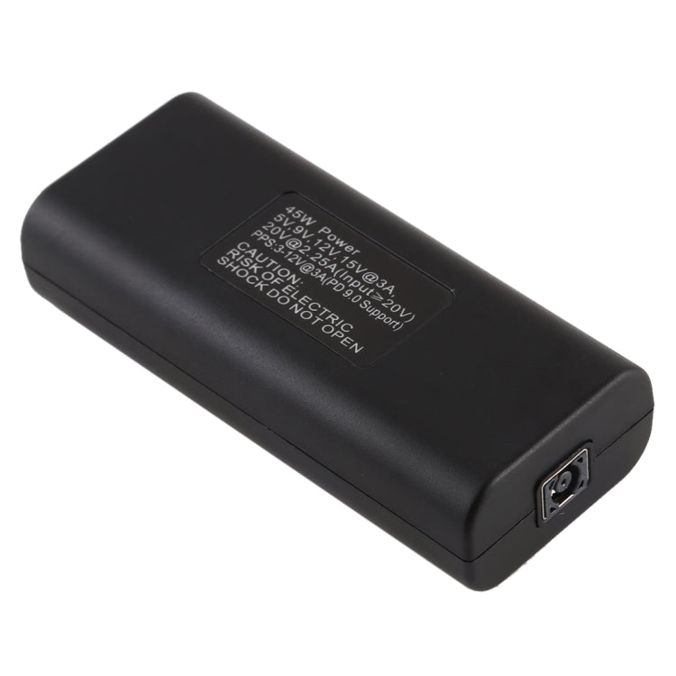 DC 4.5 x 3.0mm電源插孔母頭轉USB-C / Type C母頭電源連接器轉接器，附15cm USB-C / Type C線纜，4.5x3.0mm
