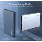 ORICO DD25 C3 2.5吋Type-C轉Type-C及USB機械式SSD硬碟外殼，支援容量：6TB