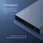 ORICO DD25 C3 2.5吋Type-C轉Type-C及USB機械式SSD硬碟外殼，支援容量：6TB
