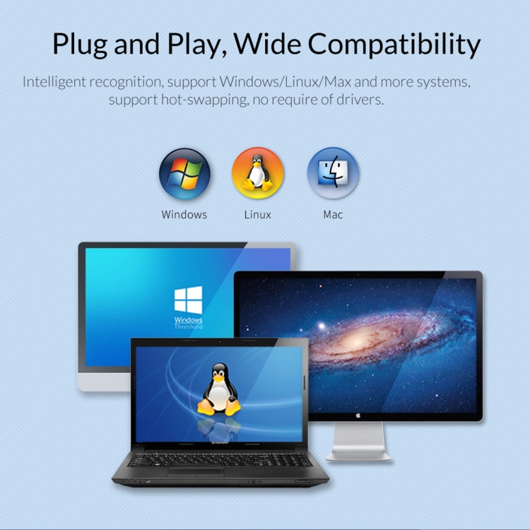 ORICO DD25 C3 2.5吋Type-C轉Type-C及USB機械式SSD硬碟外殼，支援容量：6TB
