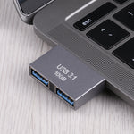 2個USB母頭轉2個USB-C / Type-C公頭轉接器，2個USB母頭轉2個Type-C公頭