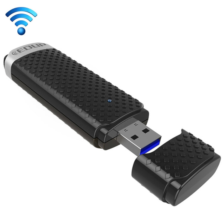 EDUP EP-AC1617 1200Mbps高速USB 3.0 WiFi無線網卡接收器乙太網路轉接器，EP-AC1617 1200Mbps