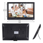 12.5 吋 FHD LED 顯示數位相框，附支架與遙控器，MSTAR V56 程式，支援 USB / SD 卡輸入