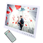 13.0 吋 LED 顯示數位相框，附支架／遙控器，Allwinner，支援 USB／SD 卡輸入／OTG，13.0 吋