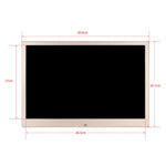 HSD1303 13.3 吋 LED 1280x800 高解析度顯示數位相框，附支架與遙控器，支援 SD／MMC／MS 卡／USB 埠，英規插頭（金色），HSD1303 13.3 吋