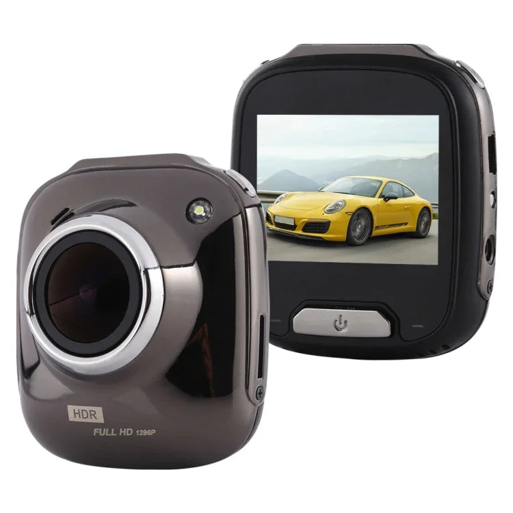 迷你車用行車記錄器 2.0 吋 LCD 螢幕 HD 1080P 170 度廣角視野，支援動態偵測／紅外線夜視／TF 卡／麥克風，2.0 吋