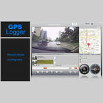 GS90C 車用行車記錄器 2.7 吋 LCD 螢幕 HD 2304 x 1296P 170 度廣角視野，支援動態偵測／TF 卡／G 感測器／HDMI，GS90C