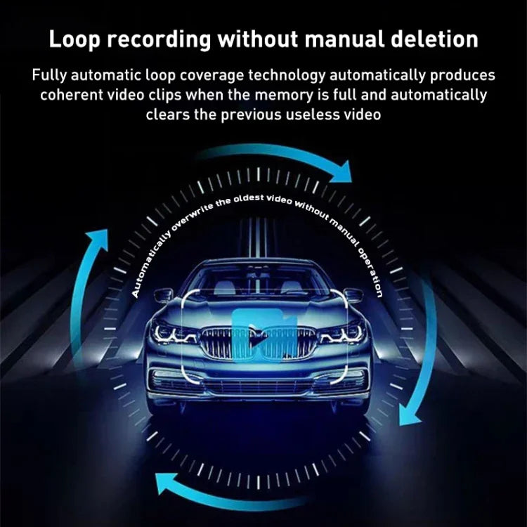 F1 車用隱藏式高清夜視 WiFi 行車記錄器，F1