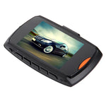 車用行車記錄器 2.7 吋 LCD 480P 1.3MP 攝影機 120 度廣角視野，支援夜視／動態偵測／TF 卡／G 感測器，2.7 吋