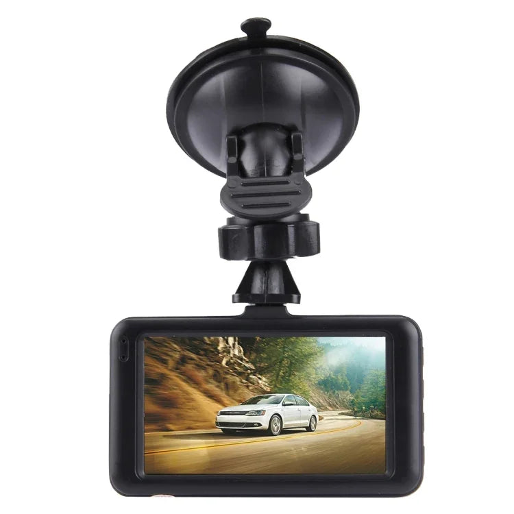 車用行車記錄器 3.0 吋 LCD HD 720P 3.0MP 攝影機 170 度廣角視野，支援夜視／動態偵測／TF 卡／HDMI／G 感測器，3.0 吋