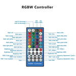 PULUZ 7.9吋 20公分 RGBW 燈 + 圓形底座桌面安裝可調光 LED 雙色溫 LED 曲面燈環 Vlog 自拍攝影視頻燈帶手機夾，7.9吋 + 圓形底座