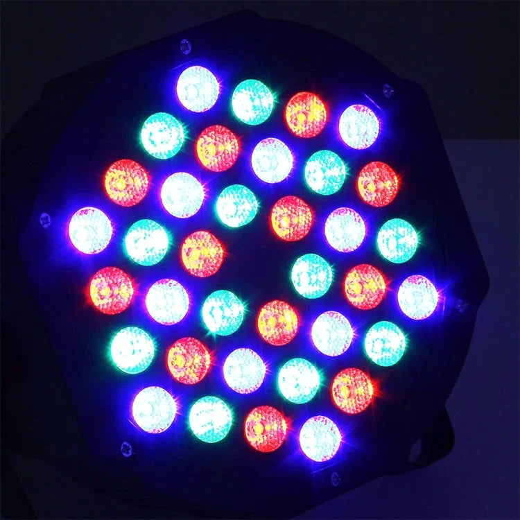 帶 LED 顯示，自動運行 / 從機 / DMX512 / 聲控模式