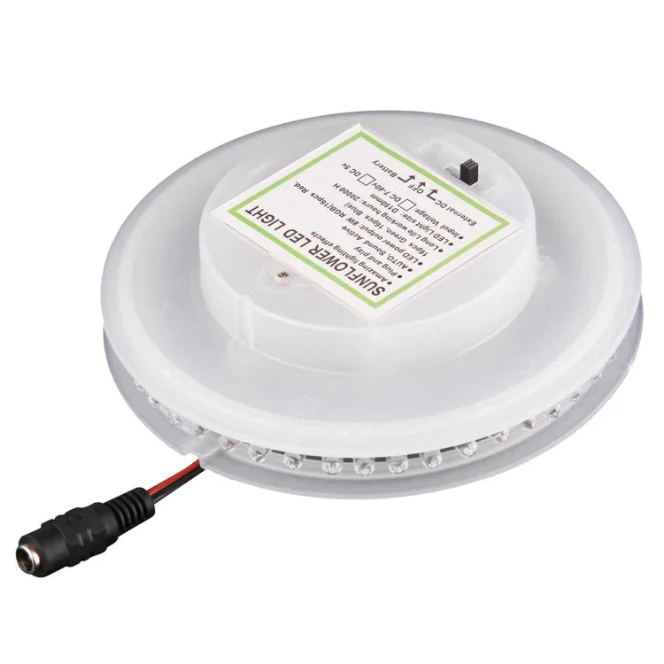 8W 向日葵 LED 舞台燈，聲控 / 自動運行模式