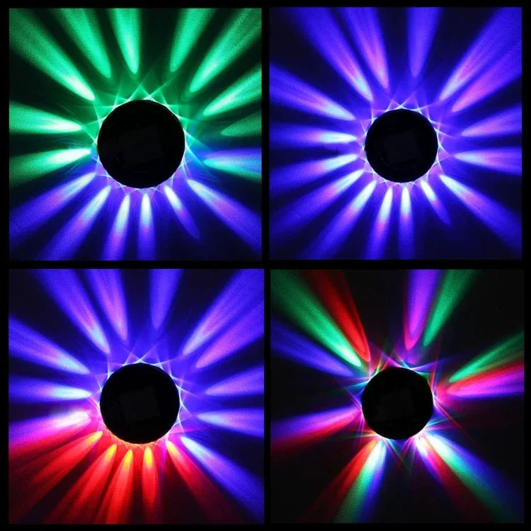 8W 向日葵 LED 舞台燈，聲控 / 自動運行模式