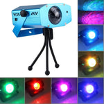 3W x 3 RGB 迷你水波投影儀帶遙控器，歐規插頭，歐規插頭