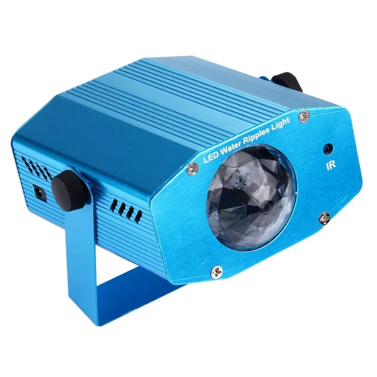 3W x 3 RGB 迷你水波投影儀帶遙控器，歐規插頭，歐規插頭