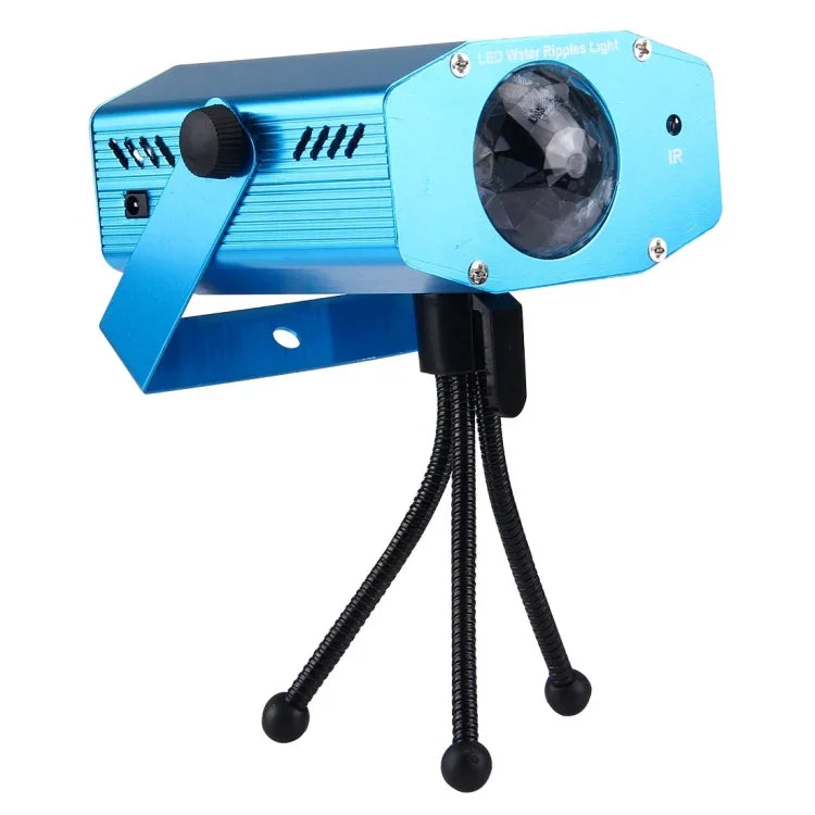 3W x 3 RGB 迷你水波投影儀帶遙控器，歐規插頭，歐規插頭
