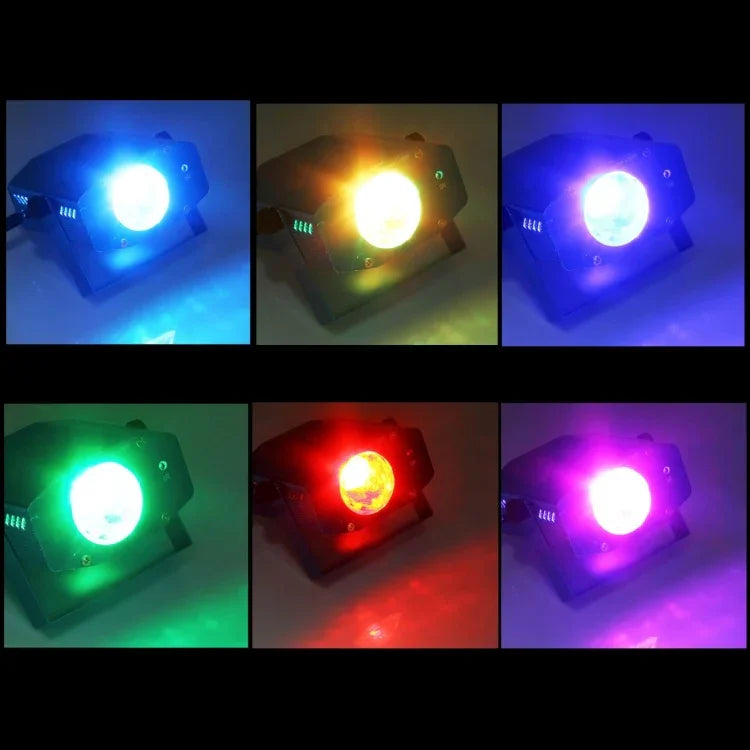 3W x 3 RGB 迷你水波投影儀帶遙控器，歐規插頭，歐規插頭