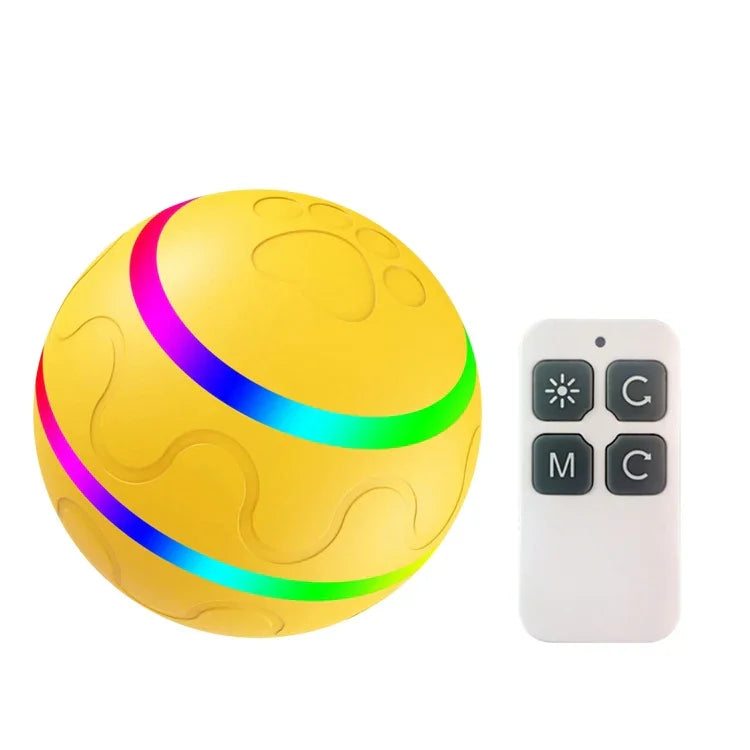 O1 智能遙控寵物玩具狗訓練發光球，遙控