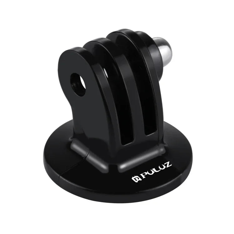 PULUZ 相機三腳架安裝轉接器，適用於PULUZ運動相機 Jaws彈性夾具安裝，適用GoPro、Insta360、DJI及其他運動相機，三腳架安裝（PVC材質）