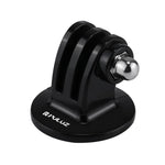 PULUZ 相機三腳架安裝轉接器，適用於PULUZ運動相機 Jaws彈性夾具安裝，適用GoPro、Insta360、DJI及其他運動相機，三腳架安裝（PVC材質）