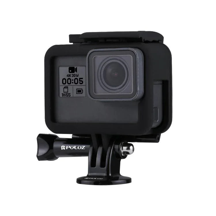 PULUZ 相機三腳架安裝轉接器，適用於PULUZ運動相機 Jaws彈性夾具安裝，適用GoPro、Insta360、DJI及其他運動相機，三腳架安裝（PVC材質）