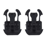 2 PCS PULUZ Horizontal Surface Quick Release Buckle for GoPro, Insta360, DJI and Other Action Cameras, Quick Release Buckle (2 PCS)