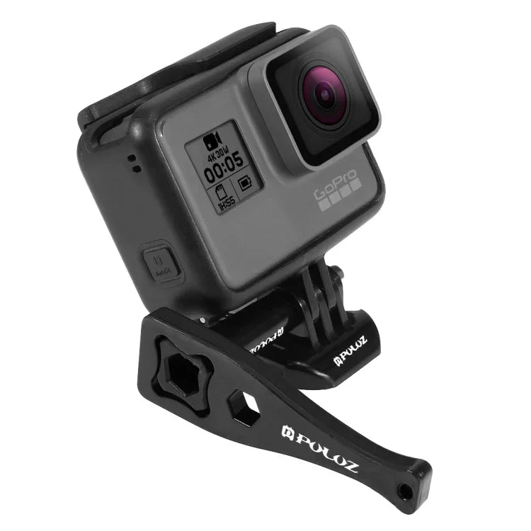 PULUZ 塑膠拇指螺絲扳手，附掛繩，適用 GoPro、Insta360、DJI 及其他運動相機，扳手（PVC 材質）黑色