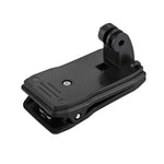 PULUZ 360度旋轉背包帽子 Rec 安裝快拆夾具，適用於 GoPro、Insta360、DJI 及其他運動相機，帽子 Rec 安裝座
