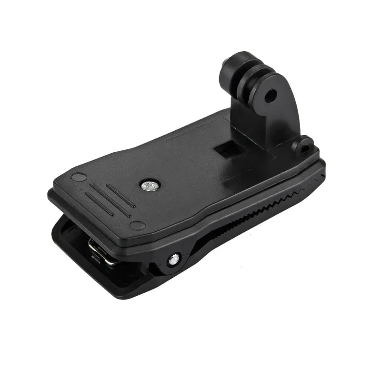PULUZ 360度旋轉背包帽子 Rec 安裝快拆夾具，適用於 GoPro、Insta360、DJI 及其他運動相機，帽子 Rec 安裝座