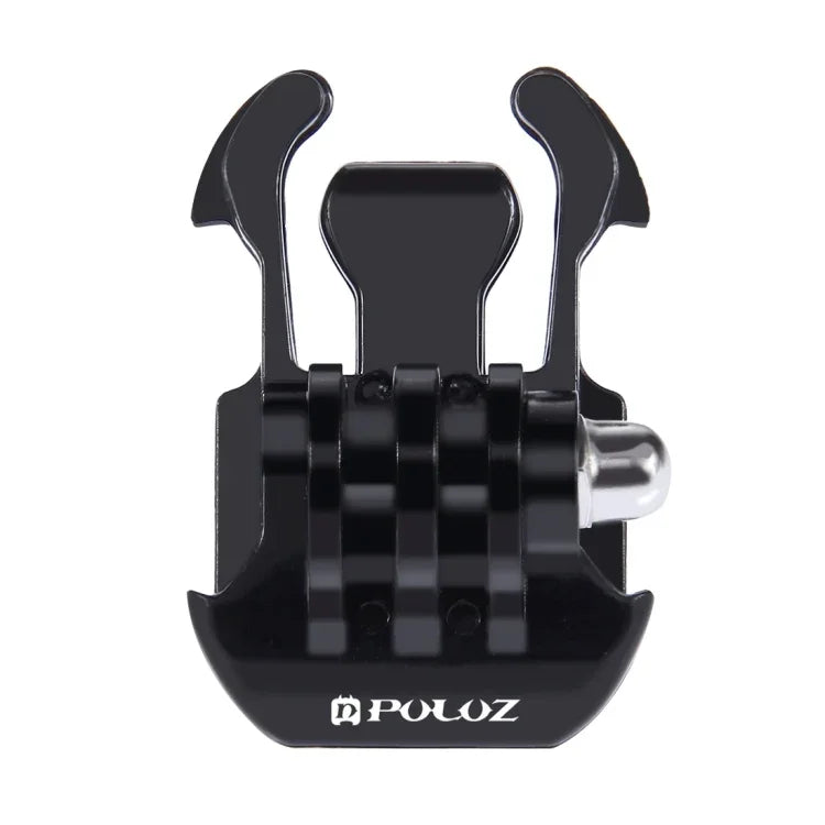 PULUZ 水平面快速釋放扣，適用於 PULUZ 運動相機 Jaws Flex 夾具支架，適用 GoPro、Insta360、DJI 及其他運動相機，快速釋放扣