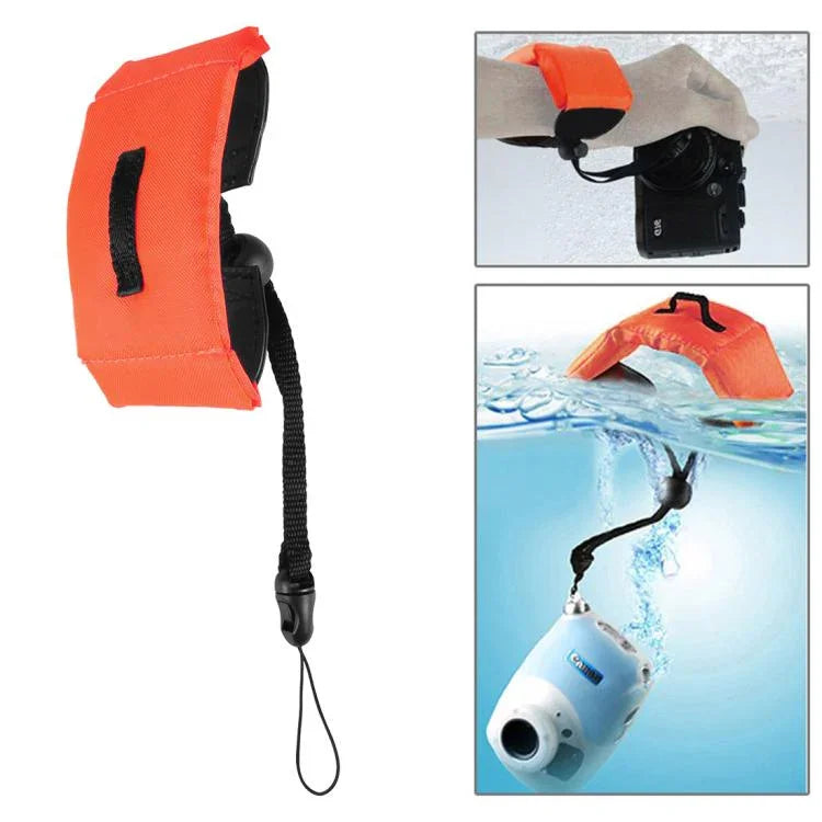 PULUZ 水下攝影浮漂手腕帶，適用 GoPro、Insta360、DJI 及其他運動相機，長度：20cm，浮漂手腕帶