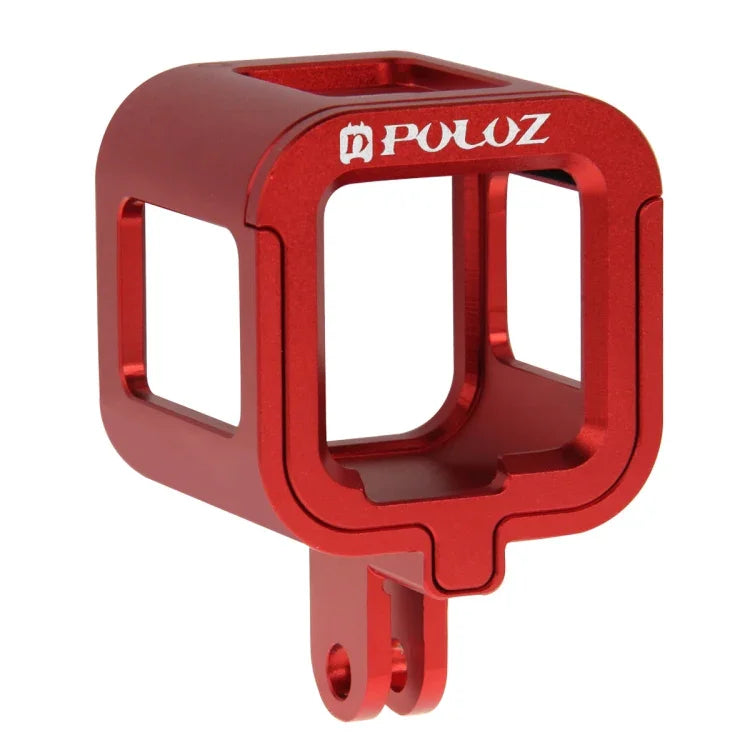 PULUZ CNC 鋁合金保護框架殼，帶保險框，適用 GoPro HERO5 Session /HERO4 Session /HERO Session，適用帶框 HERO4 Session，適用帶框 HERO5 Session，適用 HERO5 Session