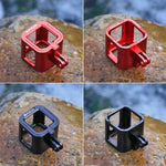 PULUZ CNC 鋁合金保護框架殼，帶保險框，適用 GoPro HERO5 Session /HERO4 Session /HERO Session，適用帶框 HERO4 Session，適用帶框 HERO5 Session，適用 HERO5 Session