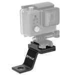 PULUZ 固定金屬摩托車支架 適用 GoPro、Insta360、DJI 及其他運動相機，固定支架1（黑色）、固定支架1（銀色）、固定支架1（紅色）、固定支架1（藍色）、固定支架1（金色）