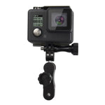 PULUZ CNC 鋁合金球型關節支架 附2支長螺絲 適用 GoPro、Insta360、DJI 及其他運動相機，中國庫存