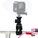 PULUZ 摩托車自行車把手支架 附三腳架安裝座與螺絲 適用 GoPro、Insta360、DJI 及其他運動相機，加長支架