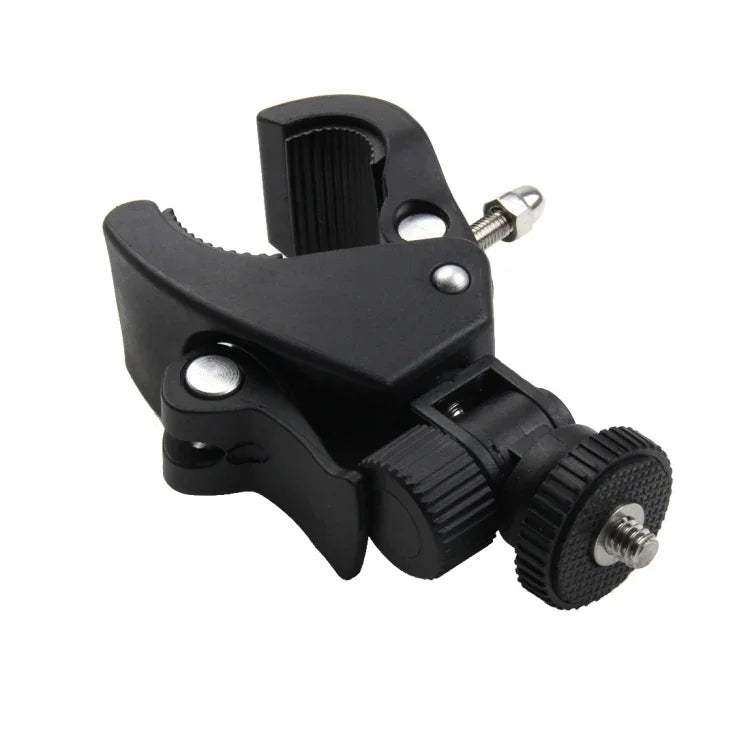 PULUZ 摩托車自行車把手支架 附三腳架安裝座與螺絲 適用 GoPro、Insta360、DJI 及其他運動相機，加長支架