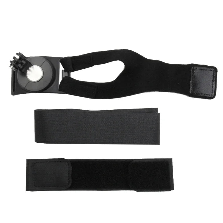 PULUZ 3合1 手腕臂腿帶 360度旋轉安裝座 適用 GoPro、Insta360、DJI 及其他運動相機，臂腿帶