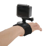 PULUZ 3合1 手腕臂腿帶 360度旋轉安裝座 適用 GoPro、Insta360、DJI 及其他運動相機，臂腿帶