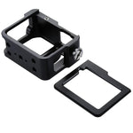 PULUZ CNC 鋁合金保護殼，附保險框架及 52mm UV 鏡片，適用於 GoPro HERO(2018) /7 Black /6 /5，HERO6 /5 拉框，HERO5 拉框