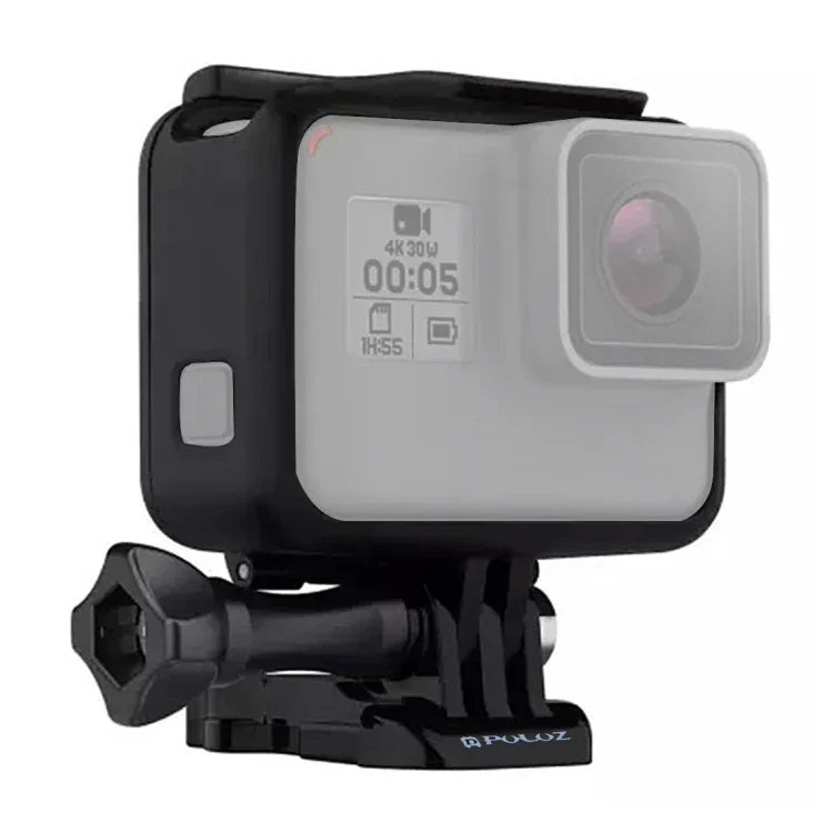 PULUZ ABS 塑膠外殼框架保護殼，附底座及長螺絲，適用於 GoPro HERO(2018) /7 Black /6 /5，適用於 GoPro HERO6 /5