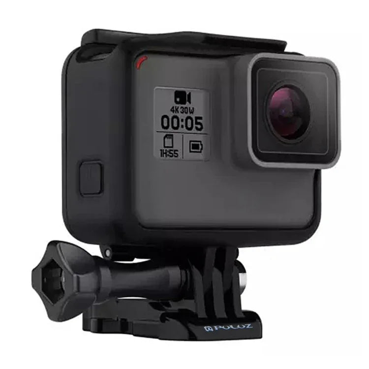 PULUZ ABS 塑膠外殼框架保護殼，附底座及長螺絲，適用於 GoPro HERO(2018) /7 Black /6 /5，適用於 GoPro HERO6 /5