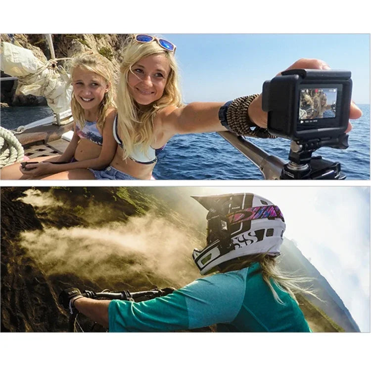 PULUZ ABS 塑膠外殼框架保護殼，附底座及長螺絲，適用於 GoPro HERO(2018) /7 Black /6 /5，適用於 GoPro HERO6 /5