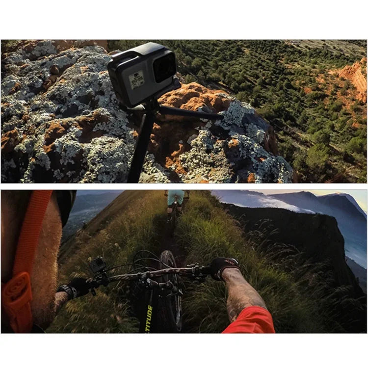 PULUZ ABS 塑膠外殼框架保護殼，附底座及長螺絲，適用於 GoPro HERO(2018) /7 Black /6 /5，適用於 GoPro HERO6 /5