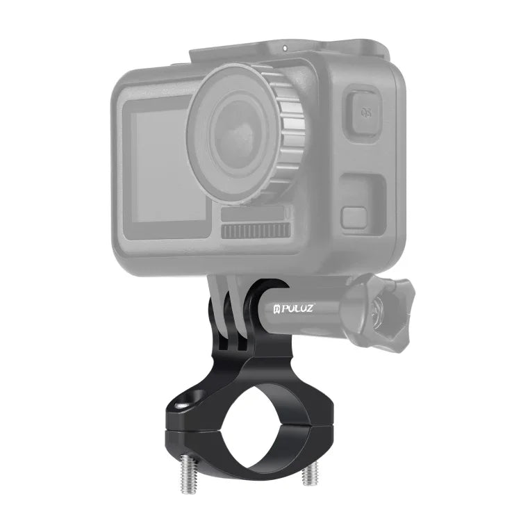 PULUZ 自行車把手轉接座鋁合金支架，適用於 GoPro、Insta360、DJI 及其他運動相機，鋁合金支架