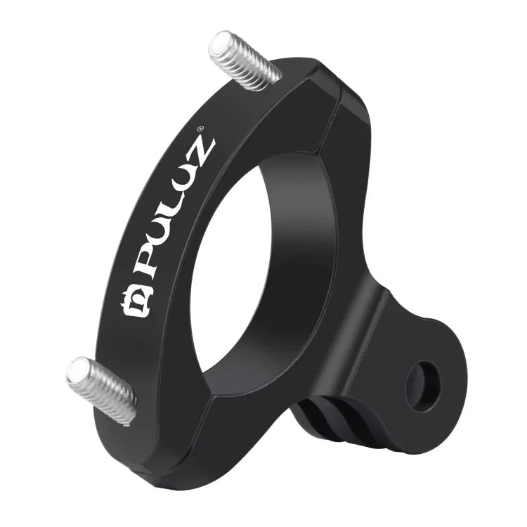 PULUZ 自行車把手轉接座鋁合金支架，適用於 GoPro、Insta360、DJI 及其他運動相機，鋁合金支架