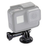 PULUZ 攝影機三腳架安裝轉接器附長螺絲，適用 GoPro、Insta360、DJI 及其他運動相機，三腳架轉接器+螺絲