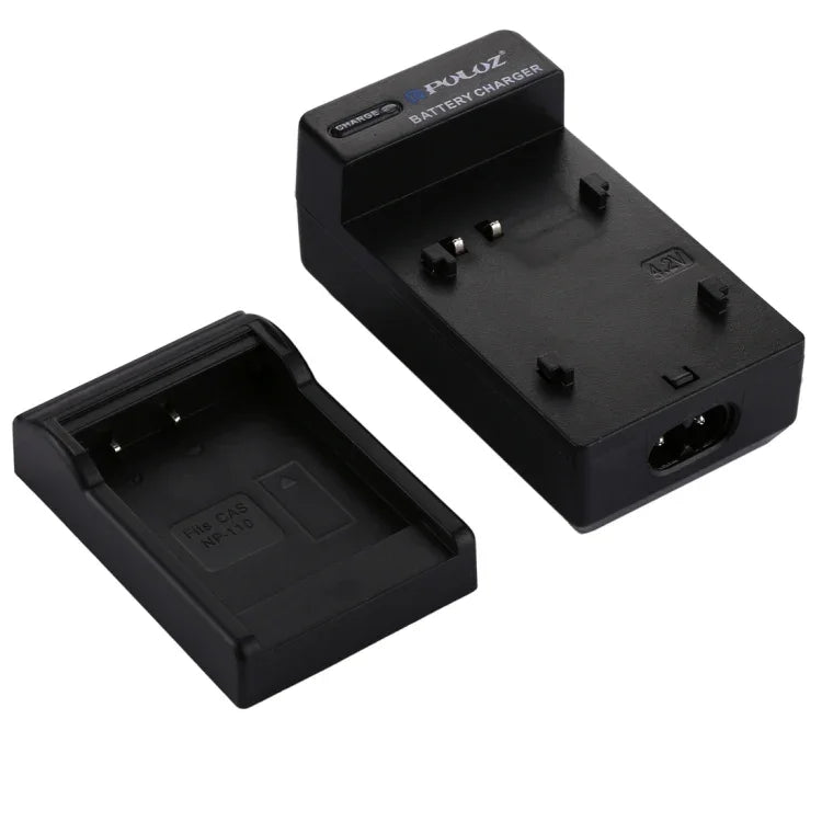 PULUZ 數位相機電池車載充電器，適用 Casio NP-110 電池，NP-110 車載充電器