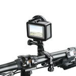 PULUZ 360 度旋轉自行車鋁合金把手轉接座，附螺絲，適用於 GoPro、Insta360、DJI 及其他運動相機，把手轉接座 2
